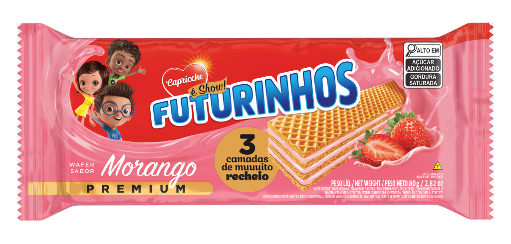 WAFER STRAWBERRY FLAVOR 80G