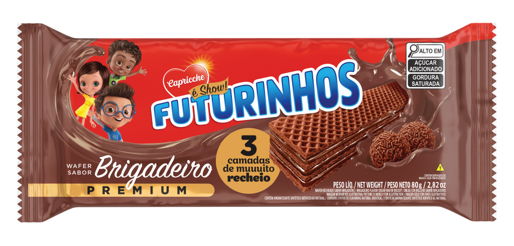 WAFER BRIGADEIRO FLAVOR 80G