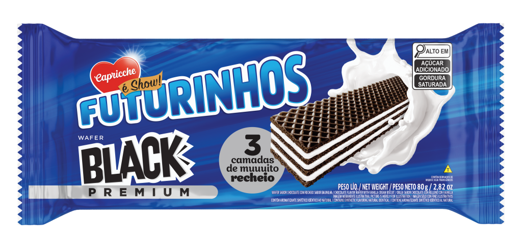 WAFER BLACK COCOA FLAVOR 80G