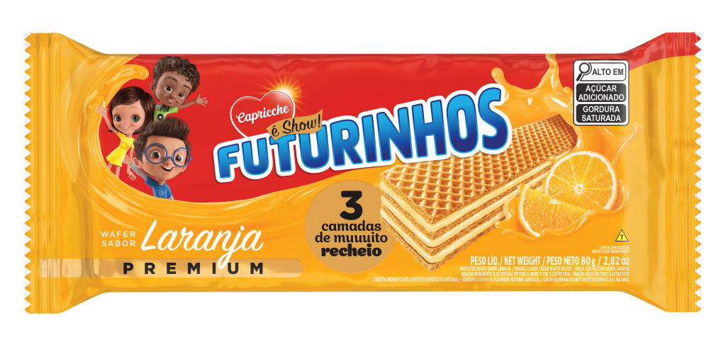 WAFER ORANGE FLAVOR 80G