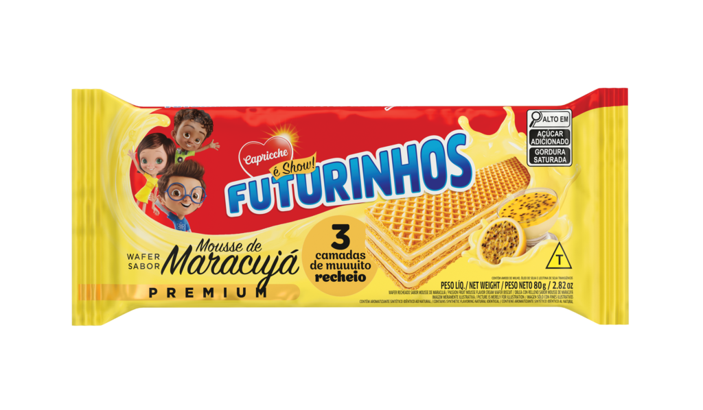 WAFER PASSION FRUIT MOUSSE FLAVOR 80G
