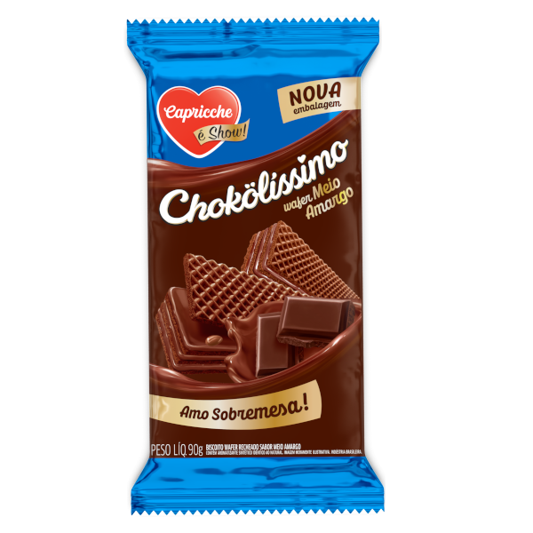 WAFER CHOKOLISSIMO DARK CHOCOLATE 90G