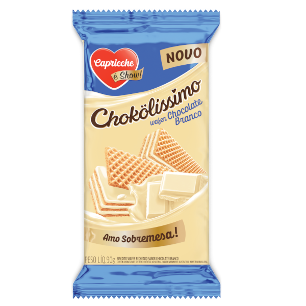 WAFER CHOKOLISSIMO WHITE CHOCOLATE 90G