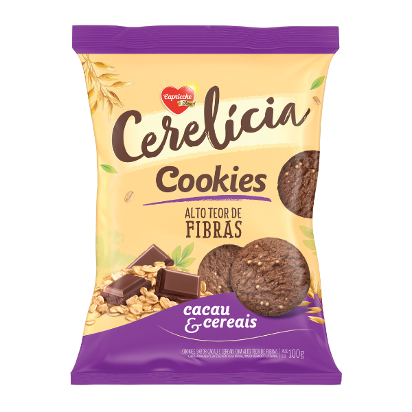 COOKIES CERELÍCIA CACAO Y CEREALES 100G