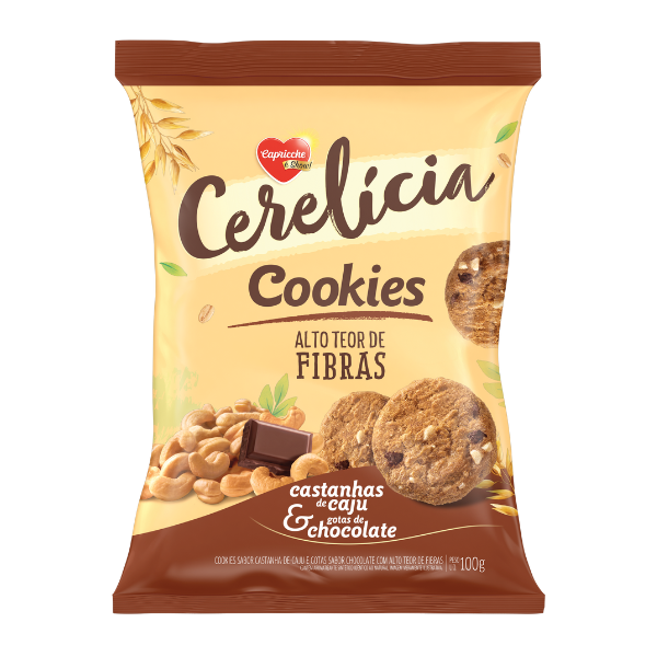 COOKIES CERELÍCIA CASTAÑA Y CHOCOLATE 100G