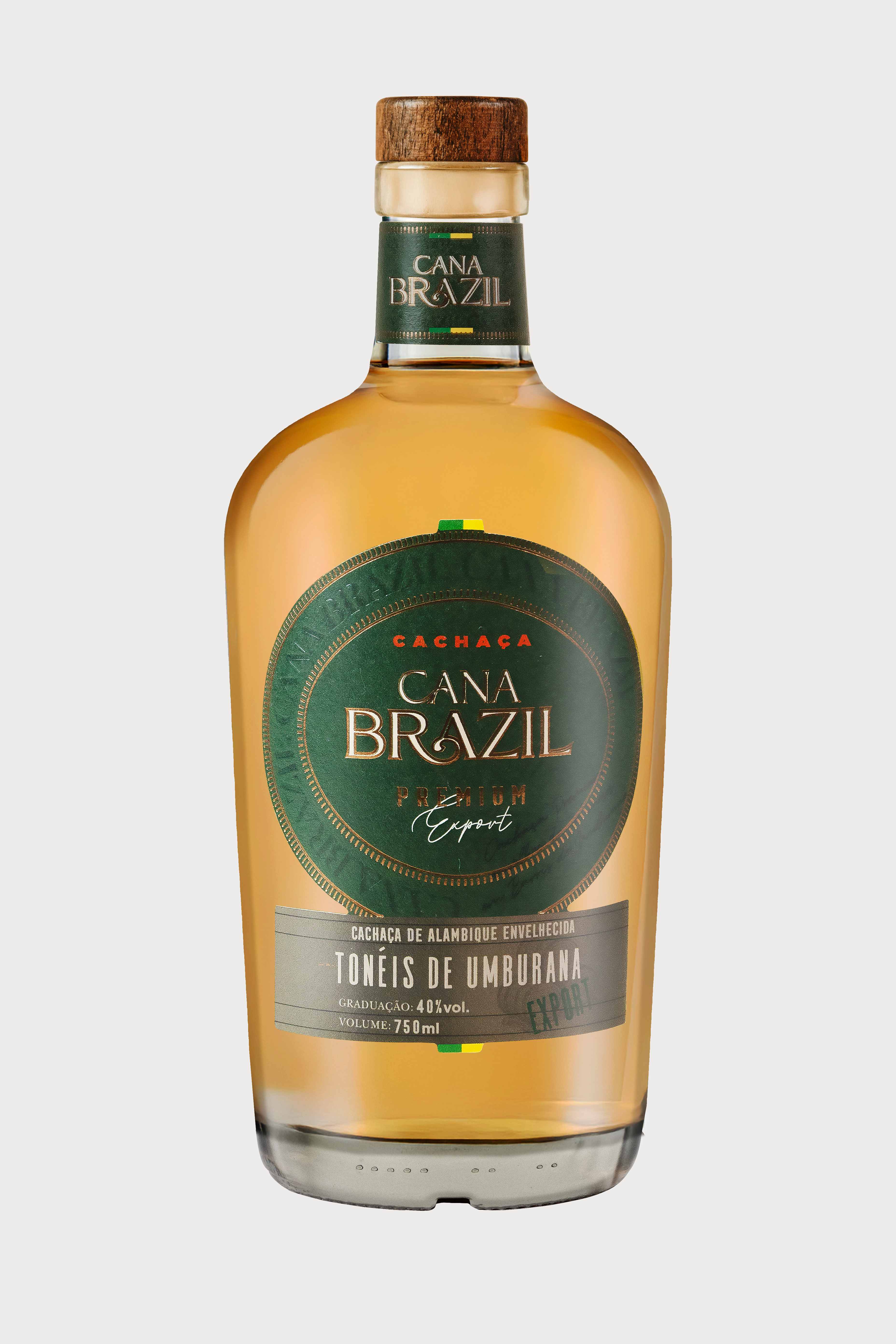 Cachaça Premium Cana Branca Umburana 740ml Caixa com 6 unidades
