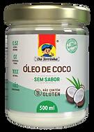 ACEITE DE COCO SIN SABOR DA TERRINHA 500ML FARDO CON 6 UNIDADES