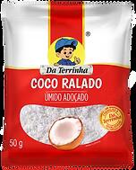 Sweetened Moist Shredded Coconut Da Terrinha 50g Box of 50 units