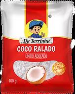 Sweetened Moist Shredded Coconut Da Terrinha 100g Box of 24 units