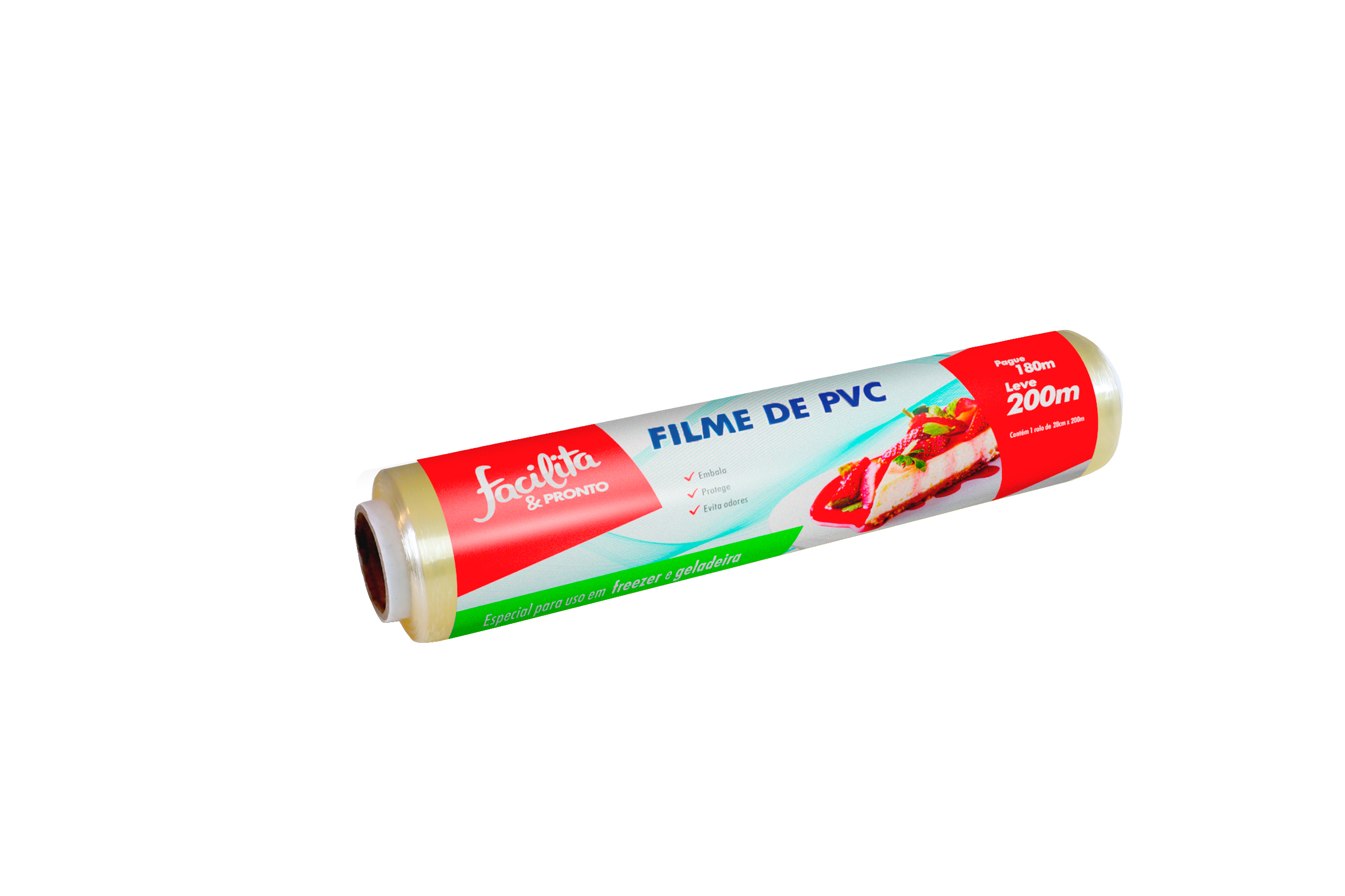 PVC Cling Film 28 cm x 200m Refill Facilita & Pronto