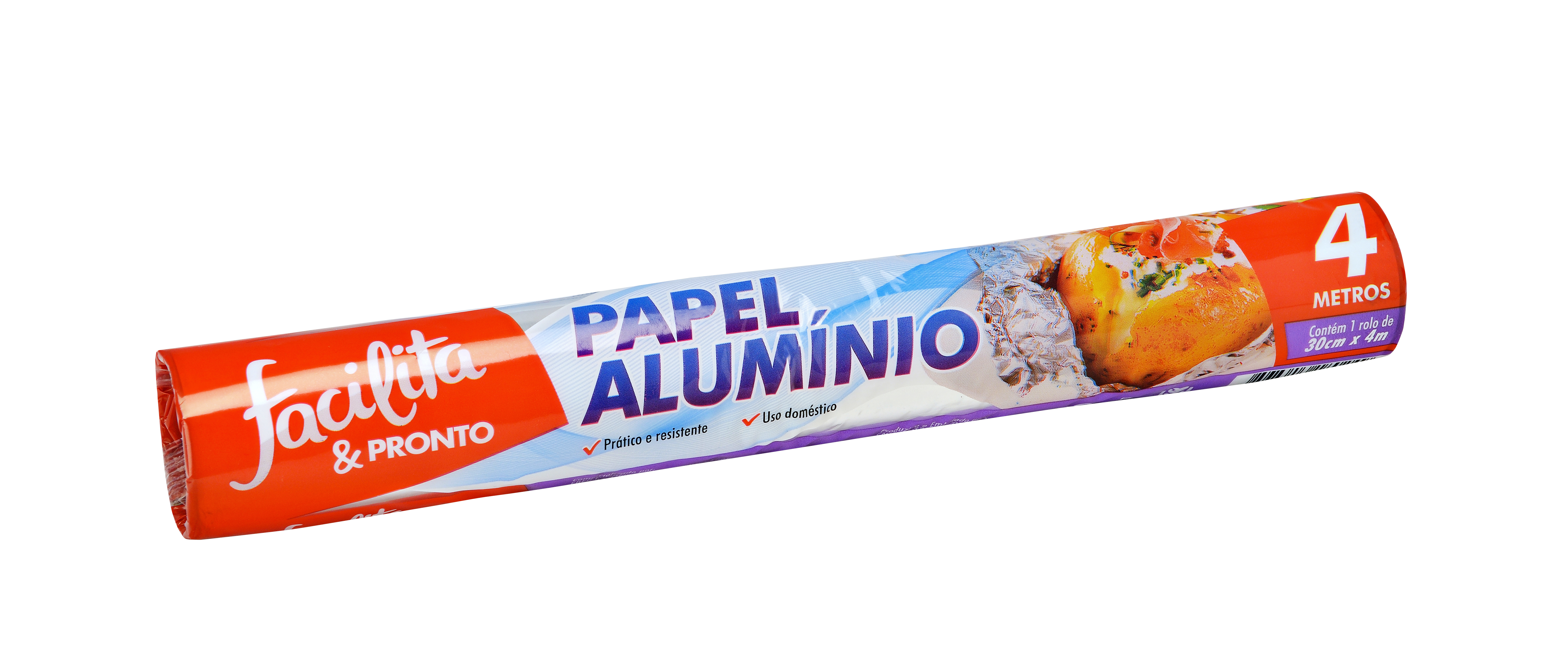 Aluminum Foil 30 cm x 4 meters Facilita & Pronto