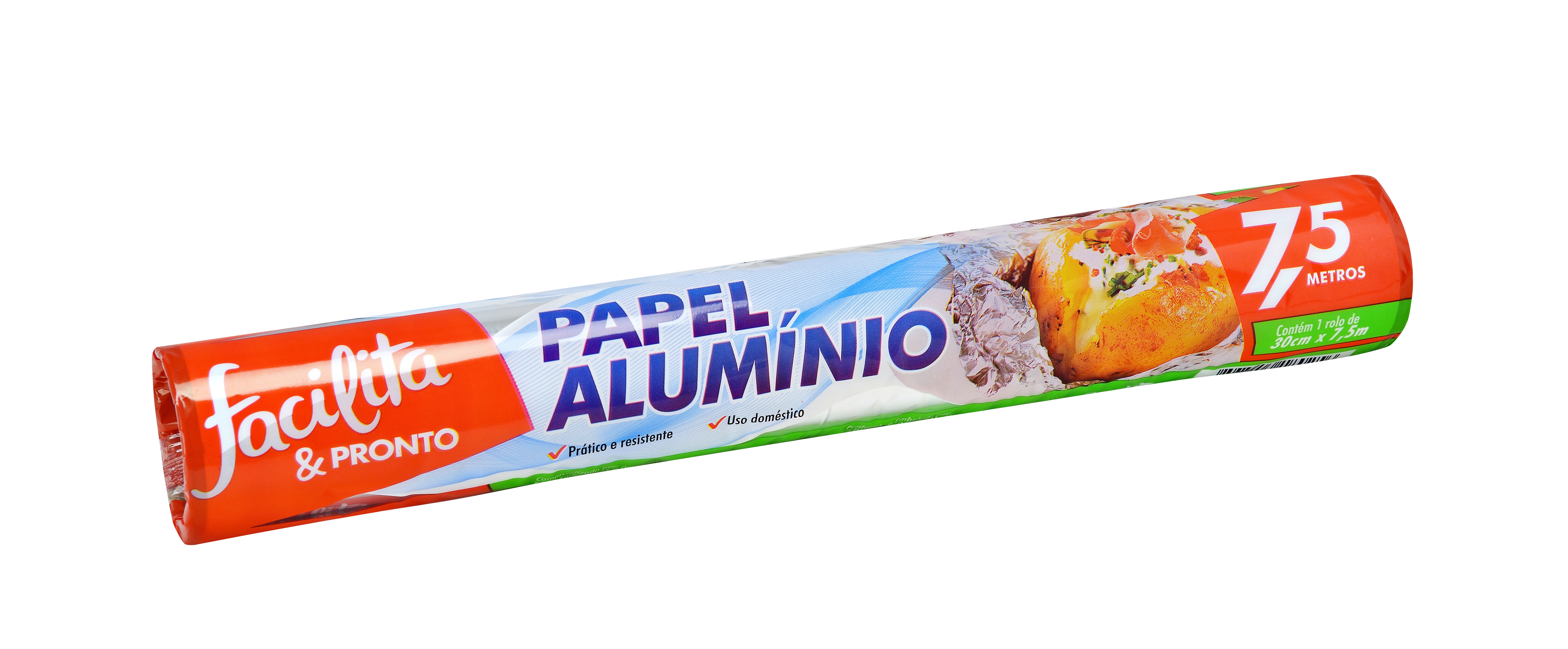 Aluminum Foil 30 cm x 7.5 meters Facilita & Pronto