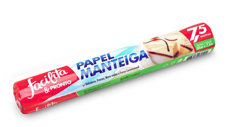 Parchment Paper 30 cm x 7.5 meters Facilita & Pronto Pack of 12 units