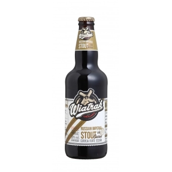 Cerveja Russian Imperial Stout com Cacau Wiatrak 500ml