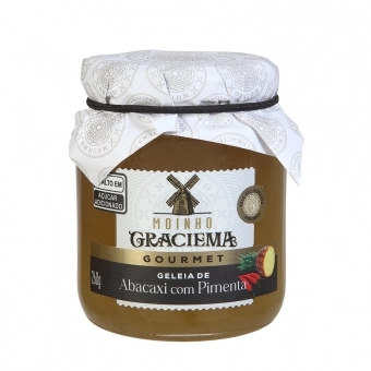 Gourmet Pineapple with Pepper Jam Moinho Graciema 260g