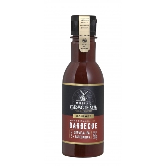Barbecue Sauce with IPA Beer and Spices Moinho Graciema 250g