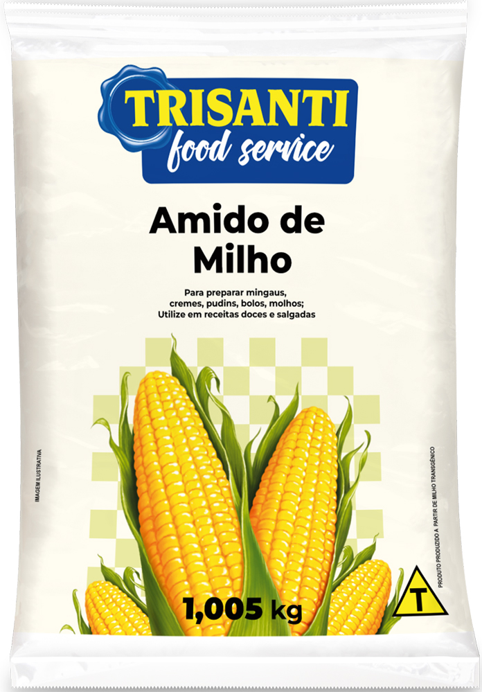 Amido de Milho Trisanti (Food Service - Uso Profissional) 1kg