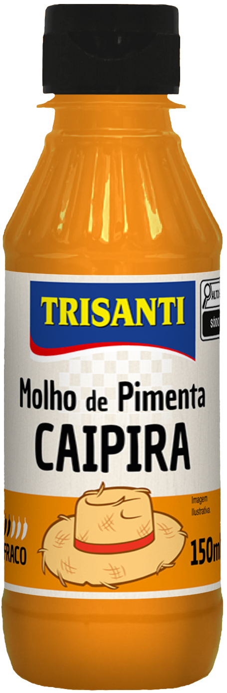 Caipira Pepper Sauce Trisanti 150ml