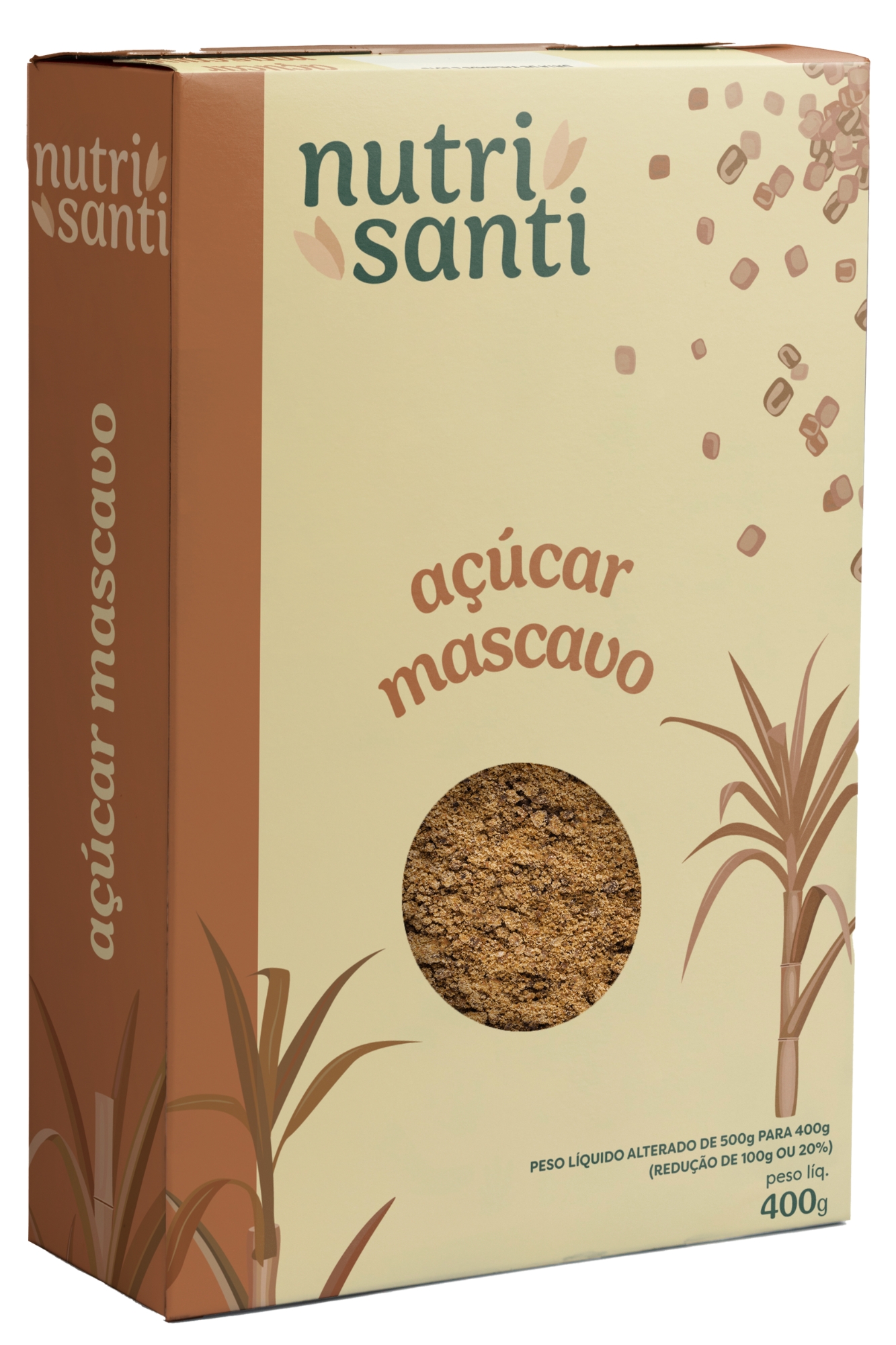 Açúcar Mascavo Trisanti 400g