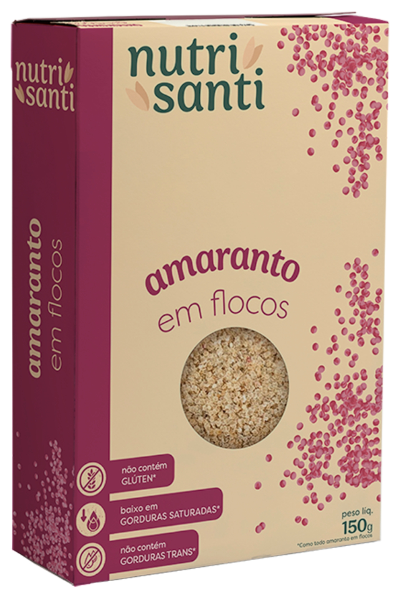Amaranto em Flocos Trisanti 150g