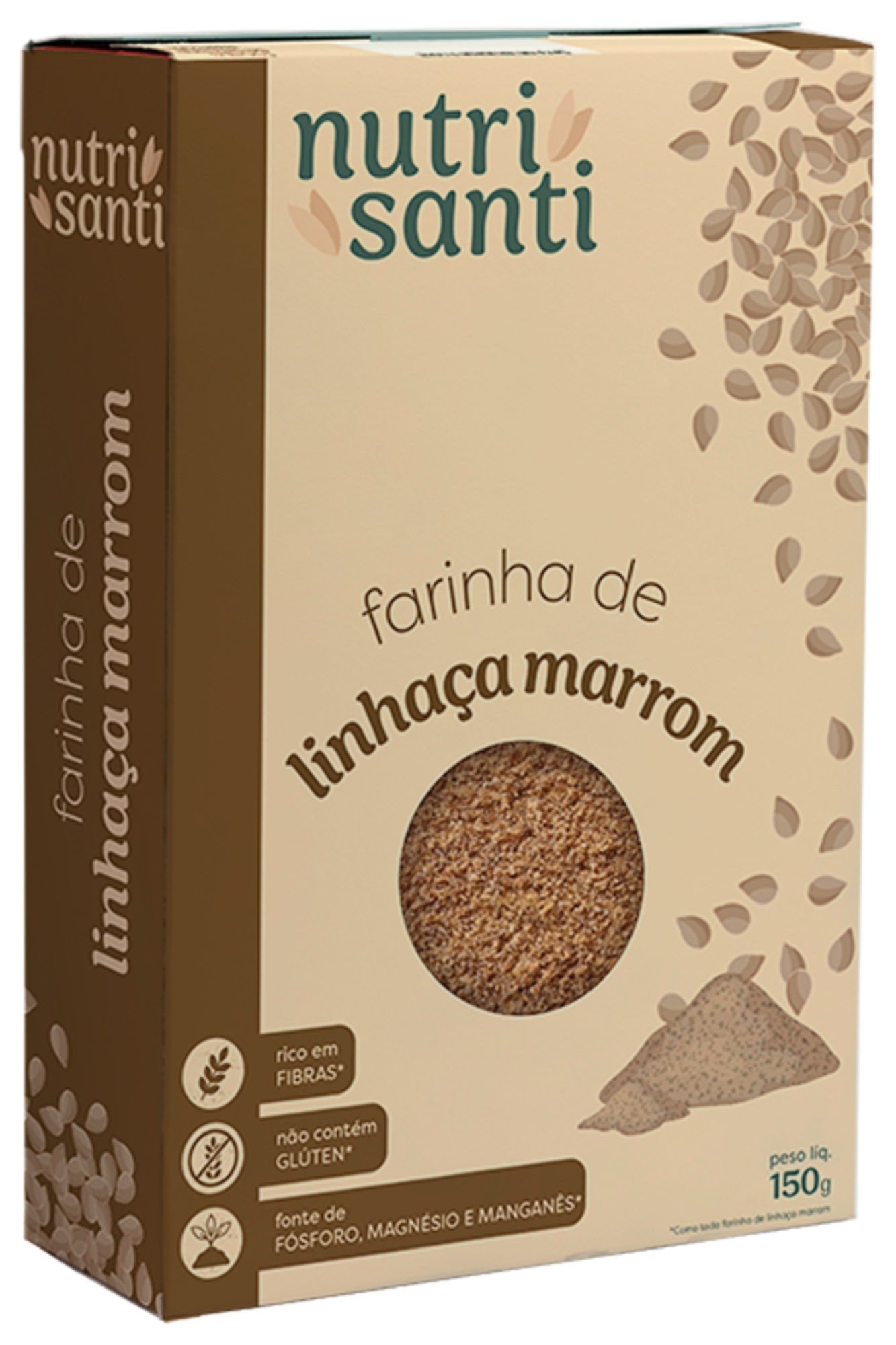 Brown Flaxseed Flour Trisanti 150g