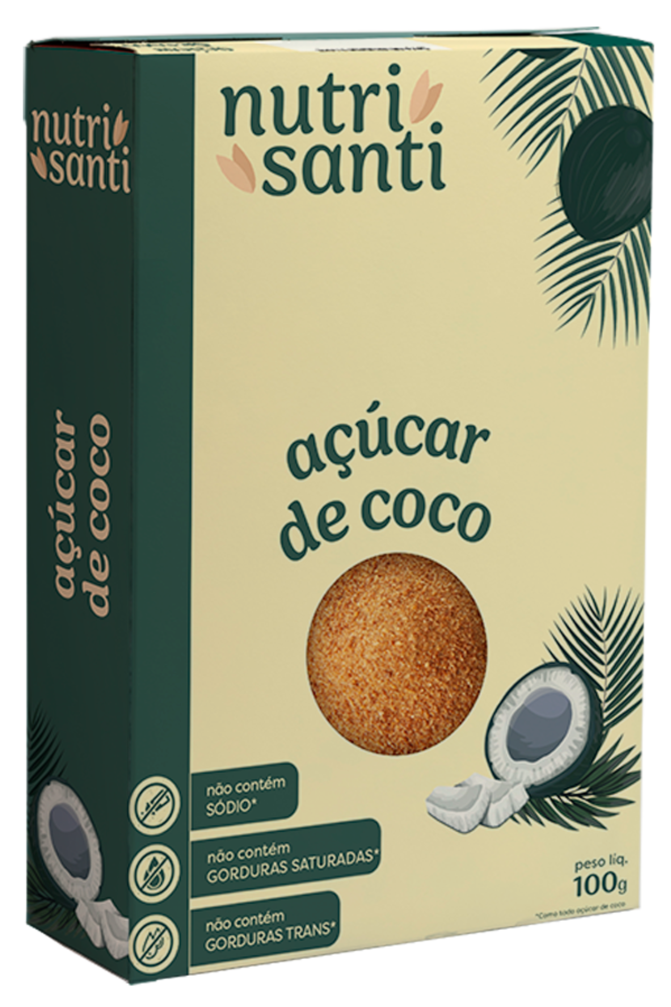 Açúcar de Coco Trisanti 100g