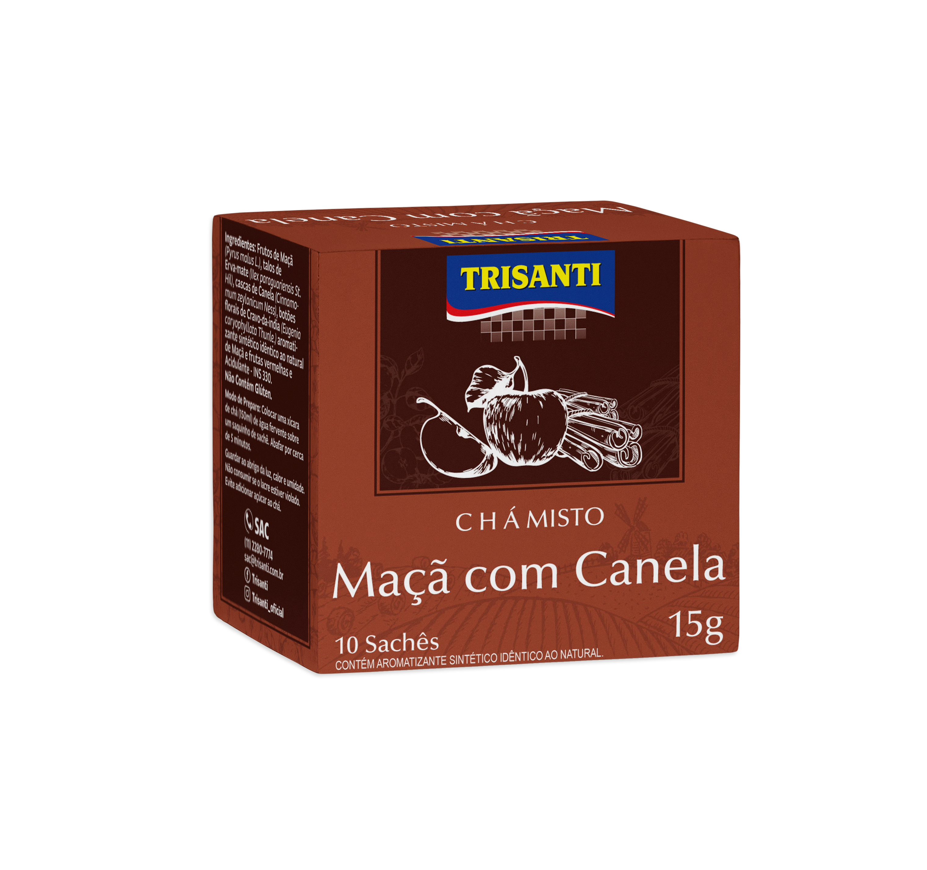 Apple and Cinnamon Blend Tea Trisanti 15g