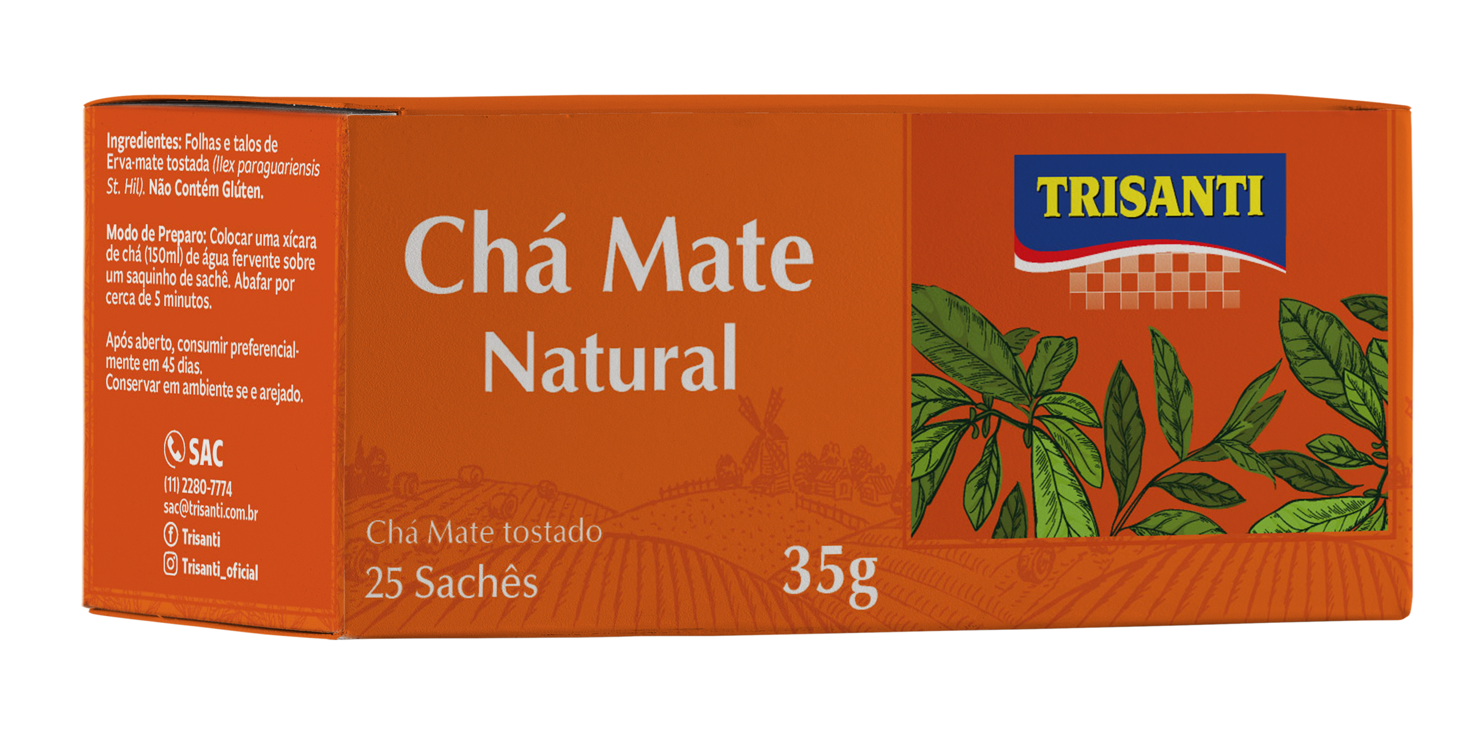 TÉ MATE NATURAL TRISANTI 35G