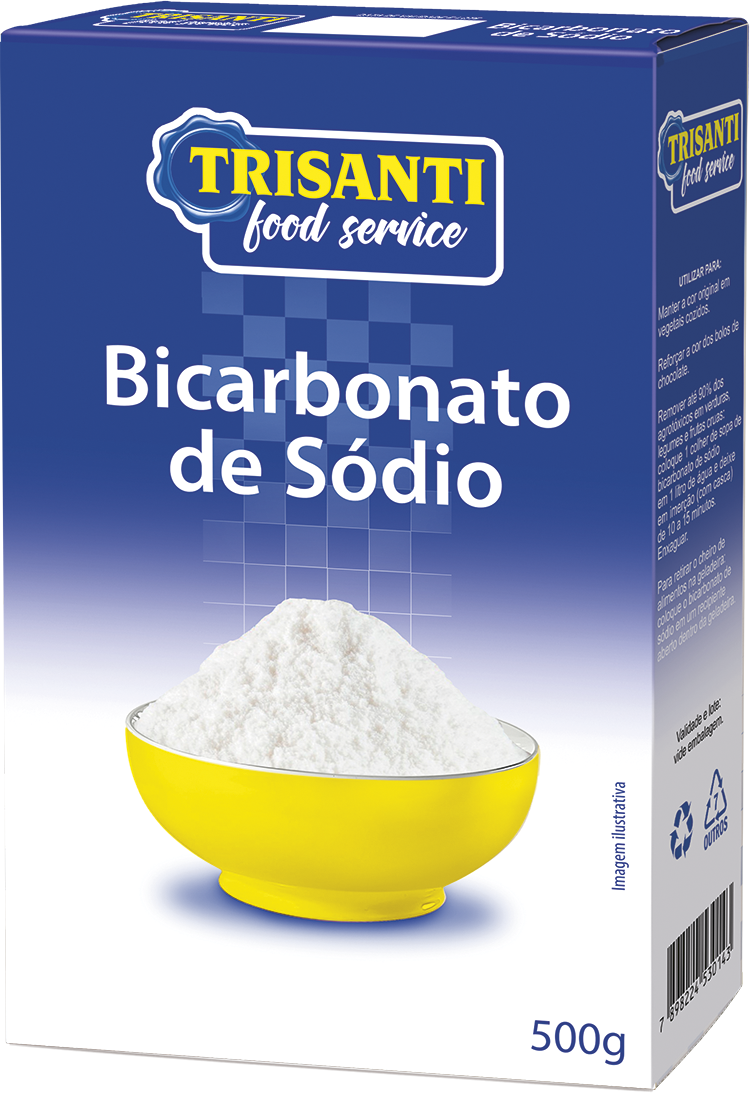Bicarbonato de Sódio Trisanti (Food Service - Uso Profissional) 500g