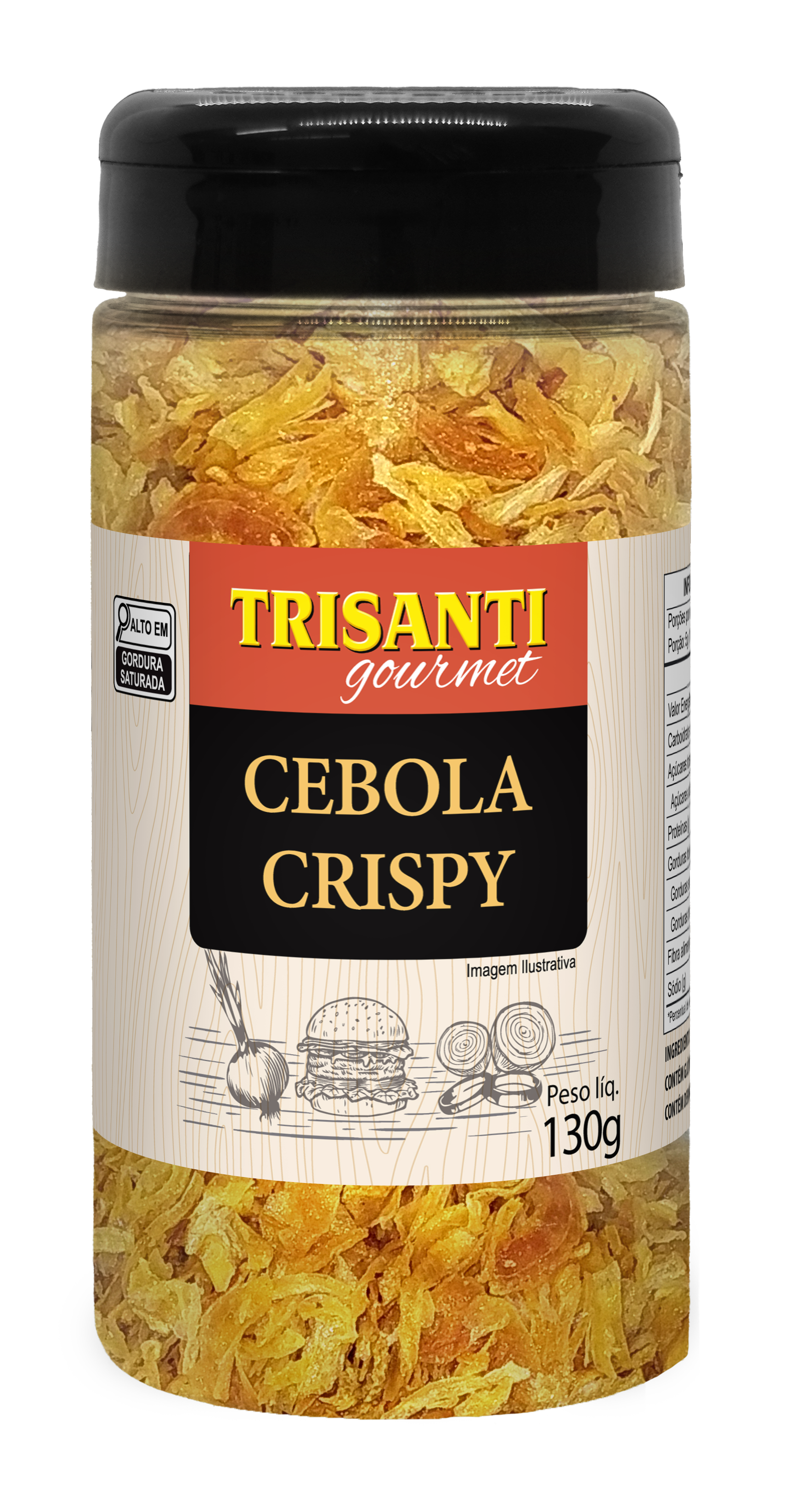 CEBOLLA CRISPY TRISANTI 130G